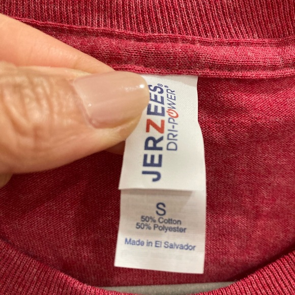 One Blood 2020 Blood Donor Long Sleeve Shirt Red Unisex size S NEW - Picture 2 of 3